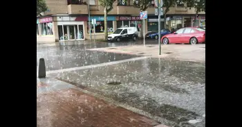 Caída de árboles o pequeños desprendimientos, incidencias leves por las lluvias y tormentas de esta noche en La Rioja
