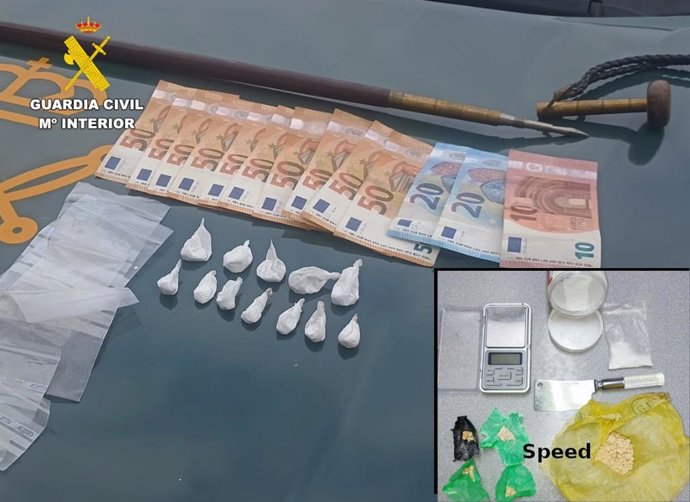 Detenidos dos hombres en Sarón y Guriezo por tráfico de drogas