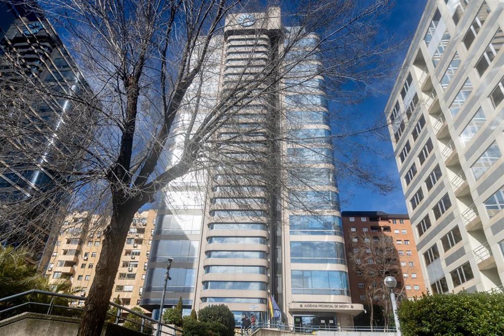 Archivo - Exterior de la sede de la Audiencia Provincial de Madrid, a 28 de enero de 2026, en Madrid (España).