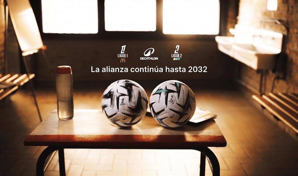 Decathlon se consolida como Socio Principal de la Liga de Fútbol Profesional Francesa hasta 2032.