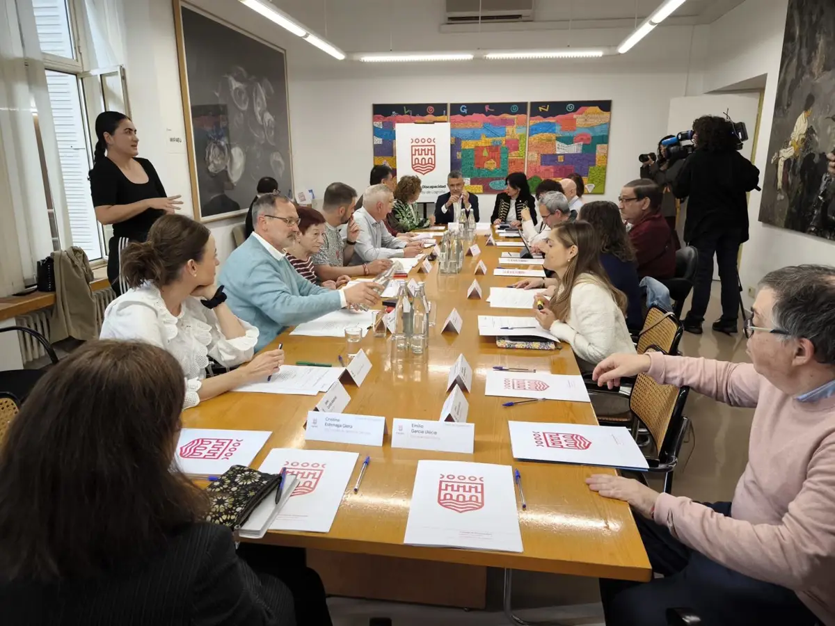 Reunión del Consejo Municipal de la Discapacidad de Logroño