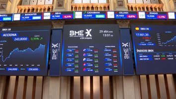 Ibex vuelve a la normalidad tras el fallo técnico en el que no se ha visto afect