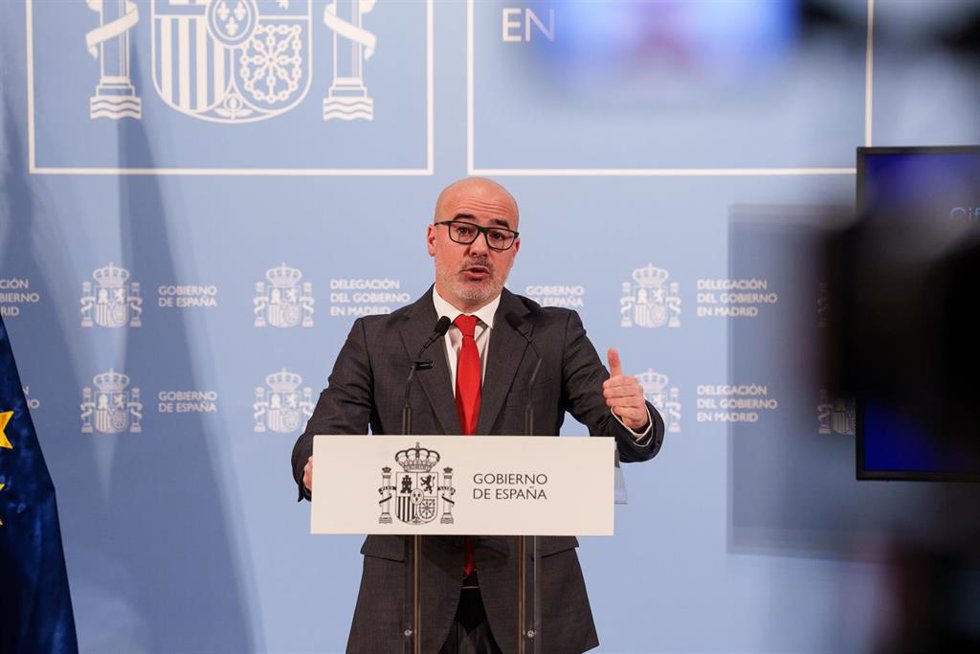 Archivo - El delegado del Gobierno en la Comunidad de Madrid, Francisco Martín