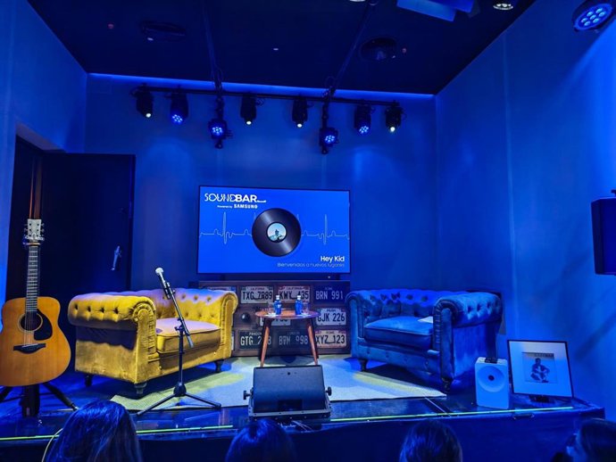 Presentación de nueva gama de sonido de Samsung para 2026.