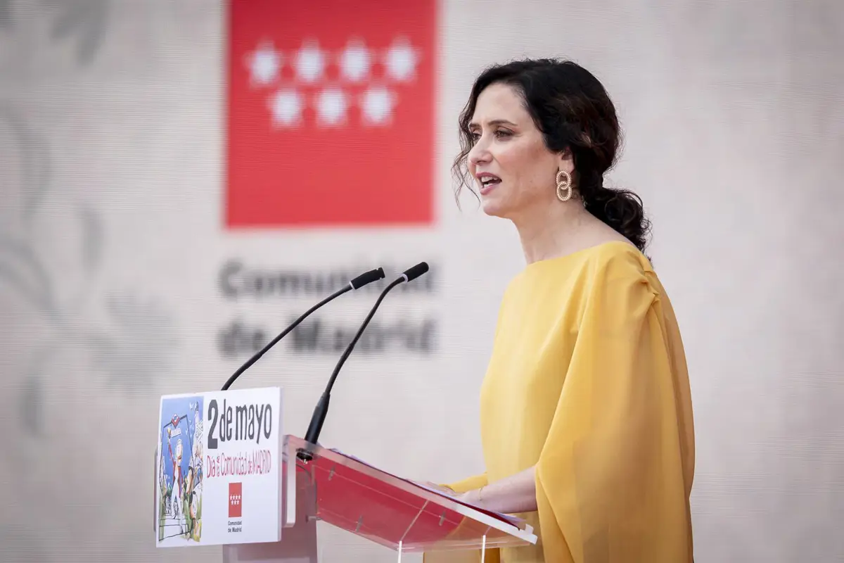 Isabel Díaz Ayuso en un evento