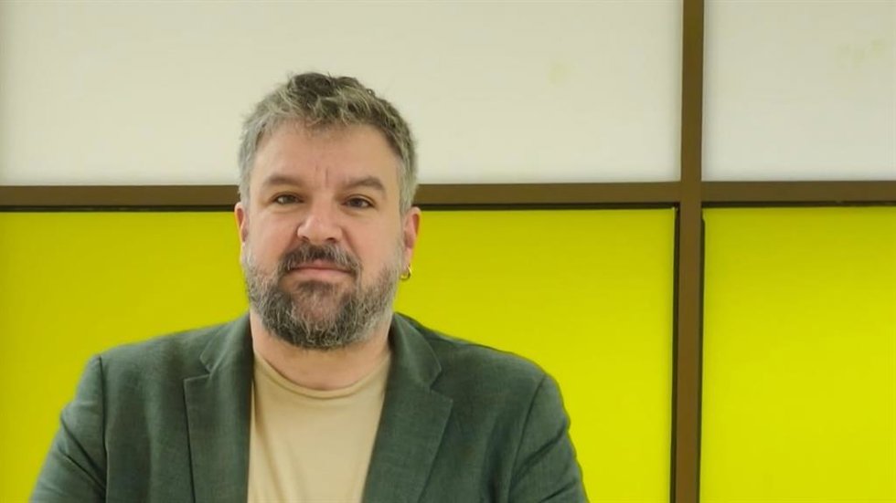 Archivo - El portavoz parlamentario de MÉS, Lluís Apesteguia.