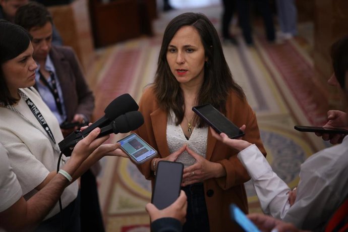 La secretaria general de Podemos, Ione Belarra