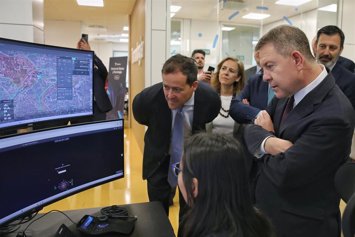 Inauguración del Centro de Talento y Tecnología de Telefónica en Toledo.