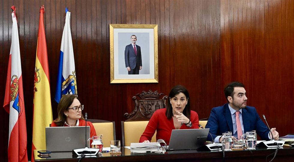 Archivo - Imagen del Pleno de Santander. Archivo