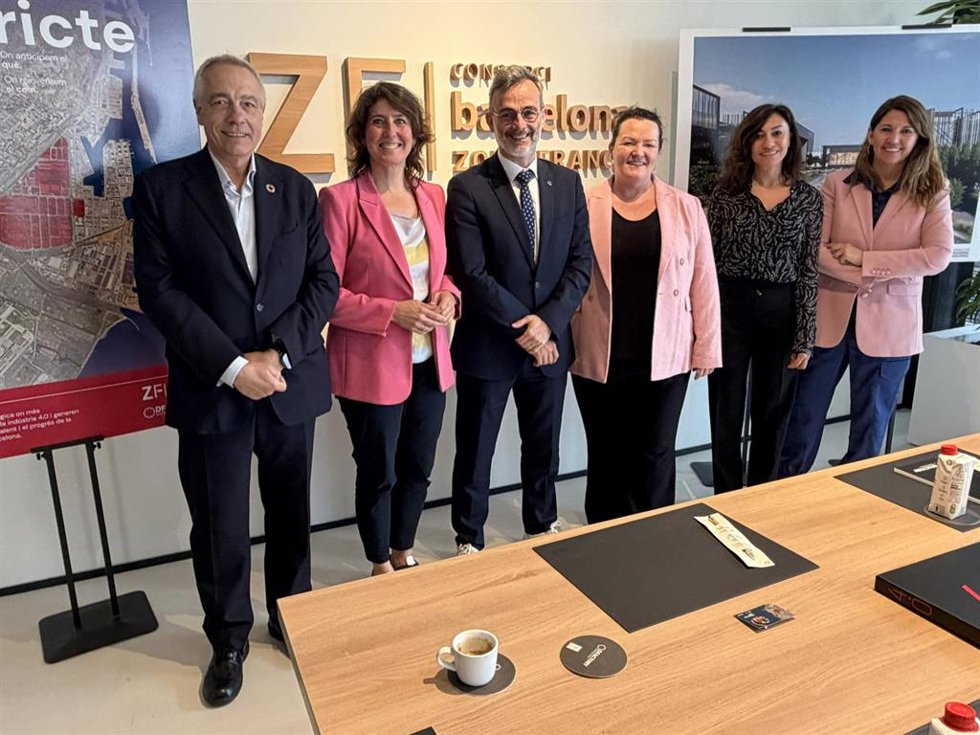 Los participantes en el encuentro