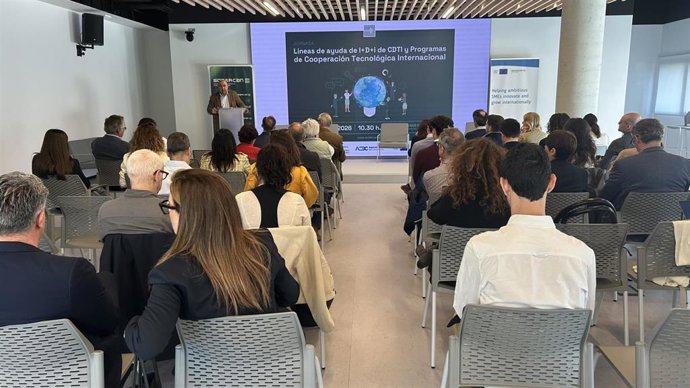 Gobierno y CDTI acercan a las empresas cántabras las ayudas a la I+D+i y cooperación tecnológica internacional
