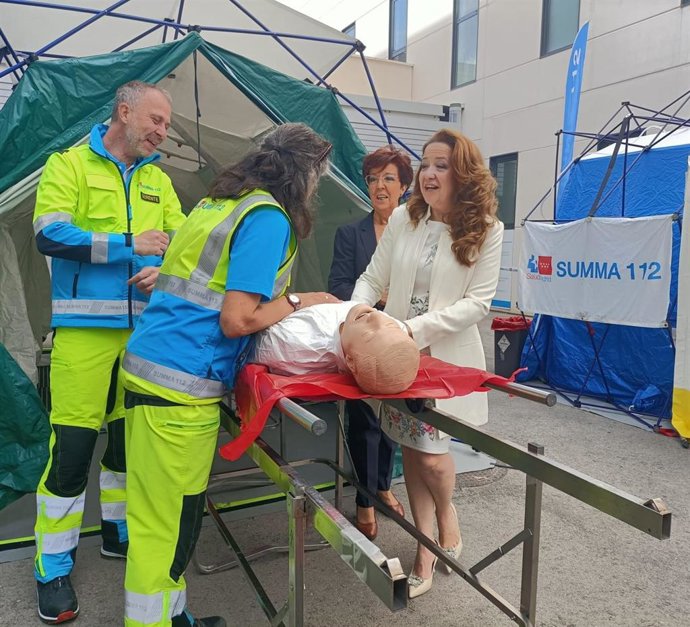 La consejera de Sanidad de la Comunidad de Madrid, Fátima Matute