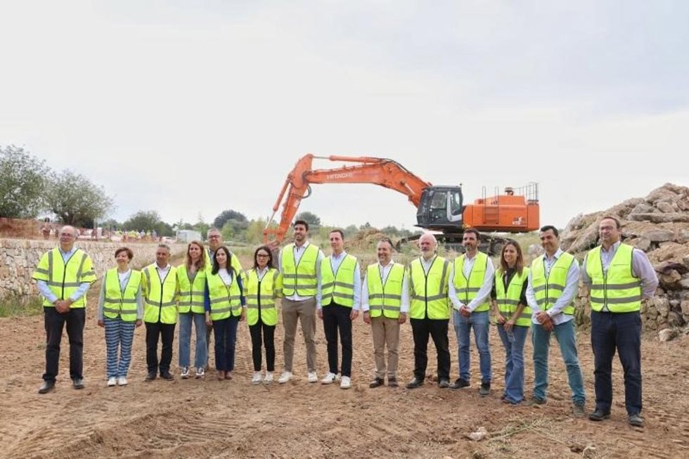 Comienzan las obras del puente de la variante de Sant Llorenç para evitar inundaciones