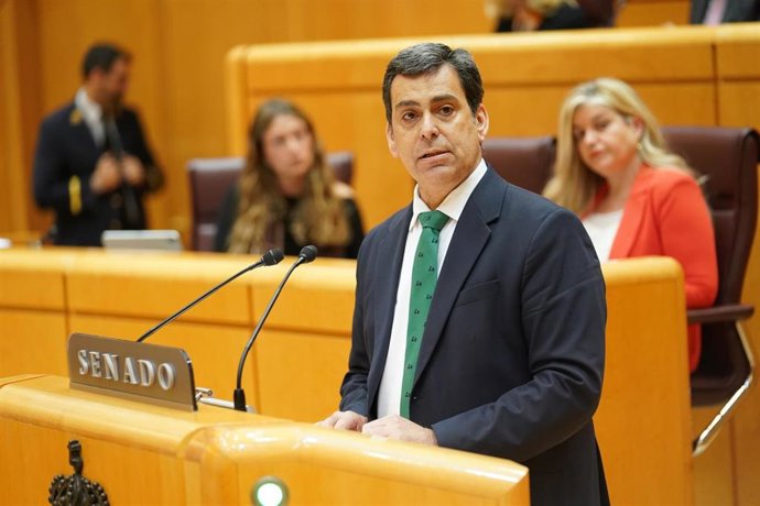 El senador el Partido Popular por la Región de Murcia, José Ramón Díez de Revenga