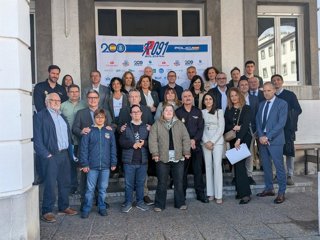 Presentación de la carrera solidaria de la Policía Nacional Ruta 091.