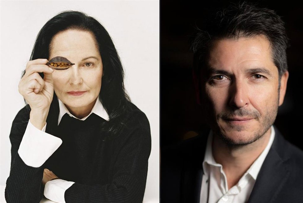 Isabel Muñoz y Carlos del Amor, protagonistas del encuentro que clausura en Almería el ciclo 'El arte de crear' de la Fundación Unicaja.