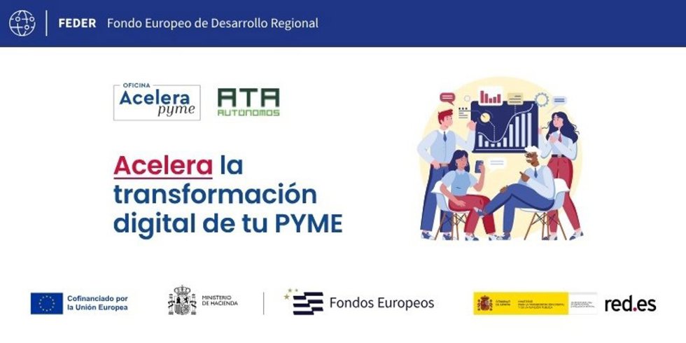 Imagen promocional de la Oficina Acelera Pyme.