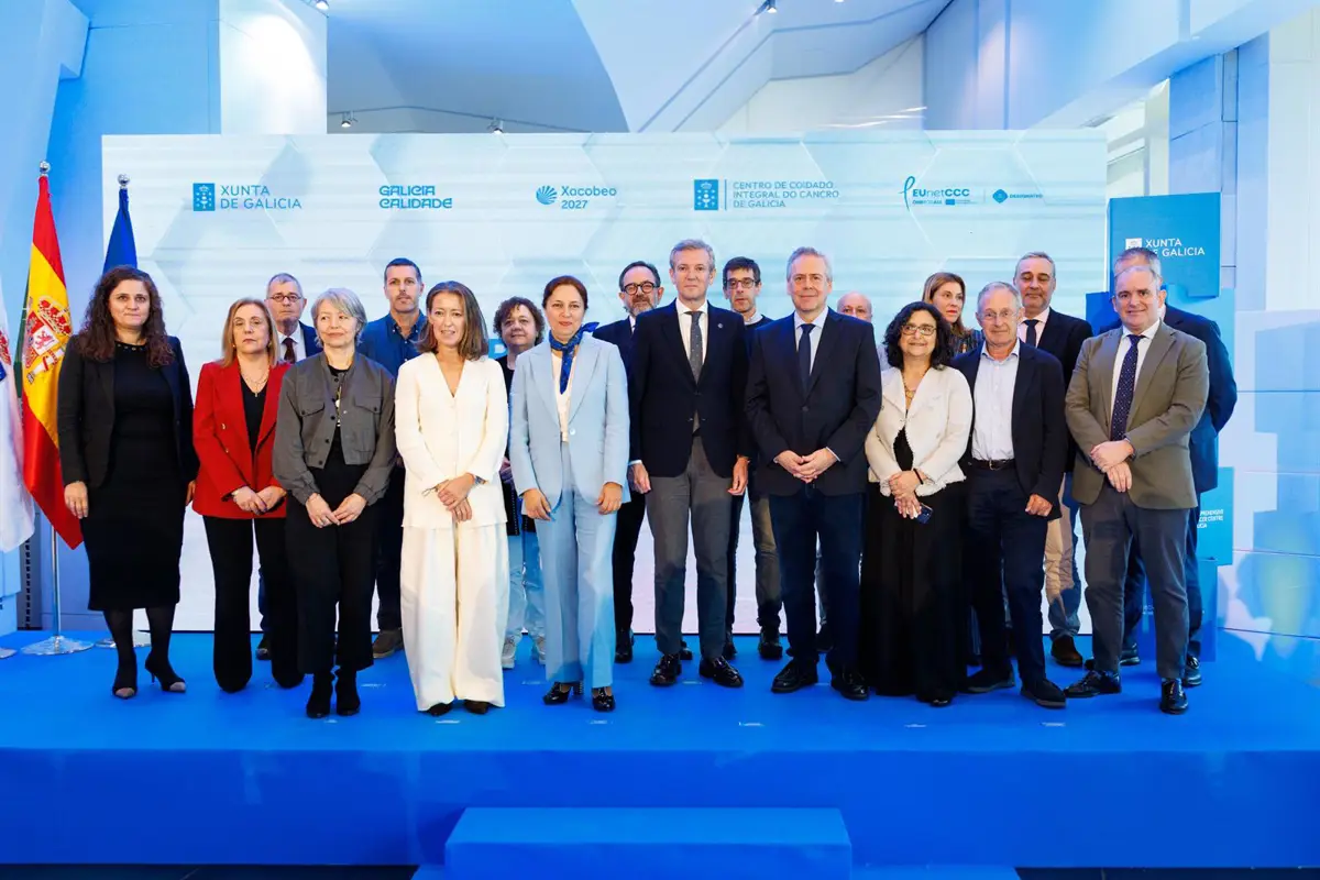 Presentación del centro de cáncer en Galicia
