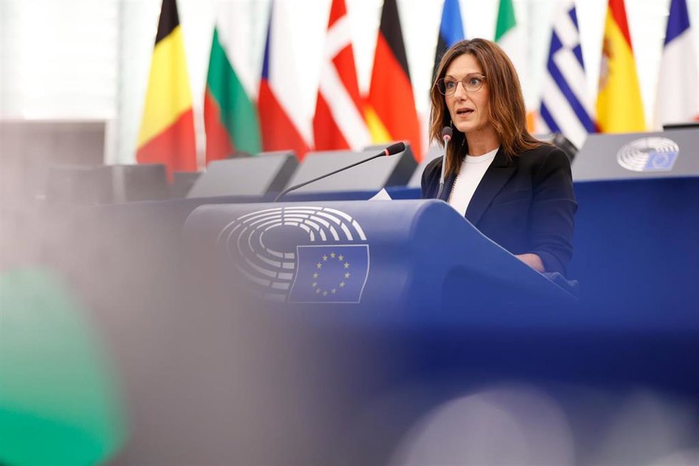 La europarlamentaria del PNV, Oihane Agirregoitia