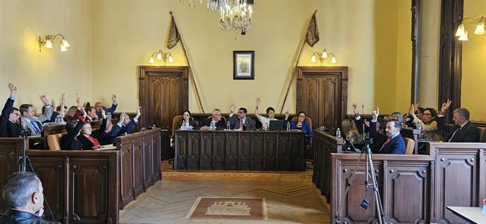 Pleno del mes de abril en el Ayuntamiento de Ávila.
