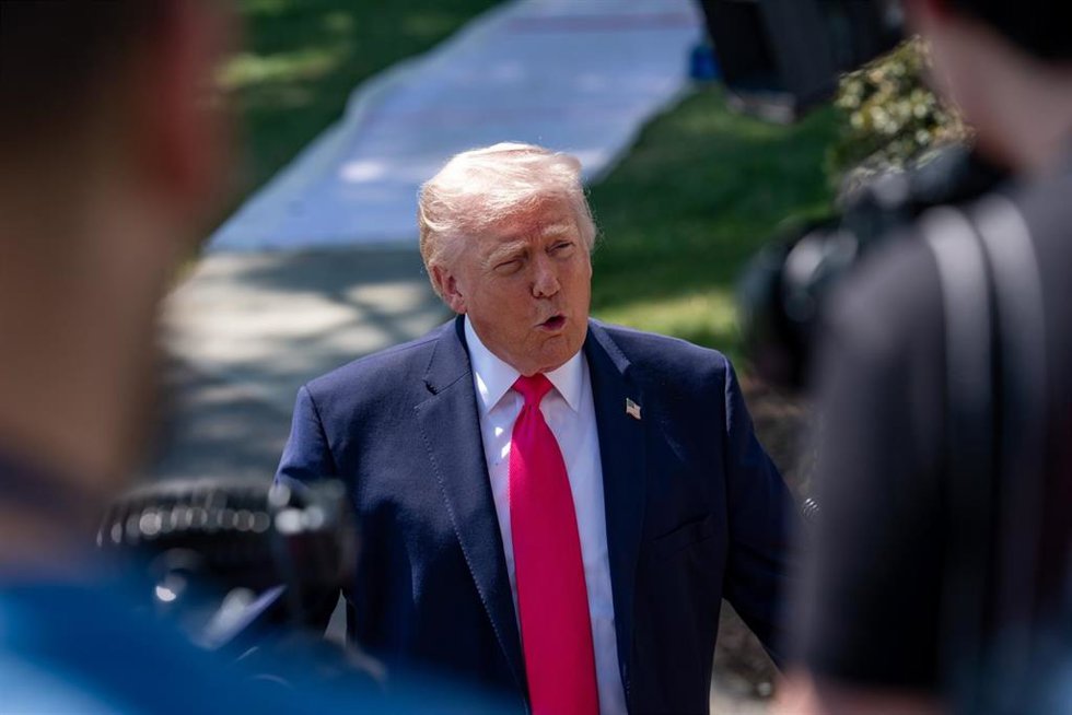 Imagen de archivo del presidente de EEUU, Donald Trump.