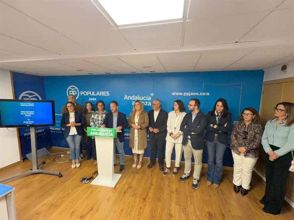 Presentación del programa del PP de Jaén.