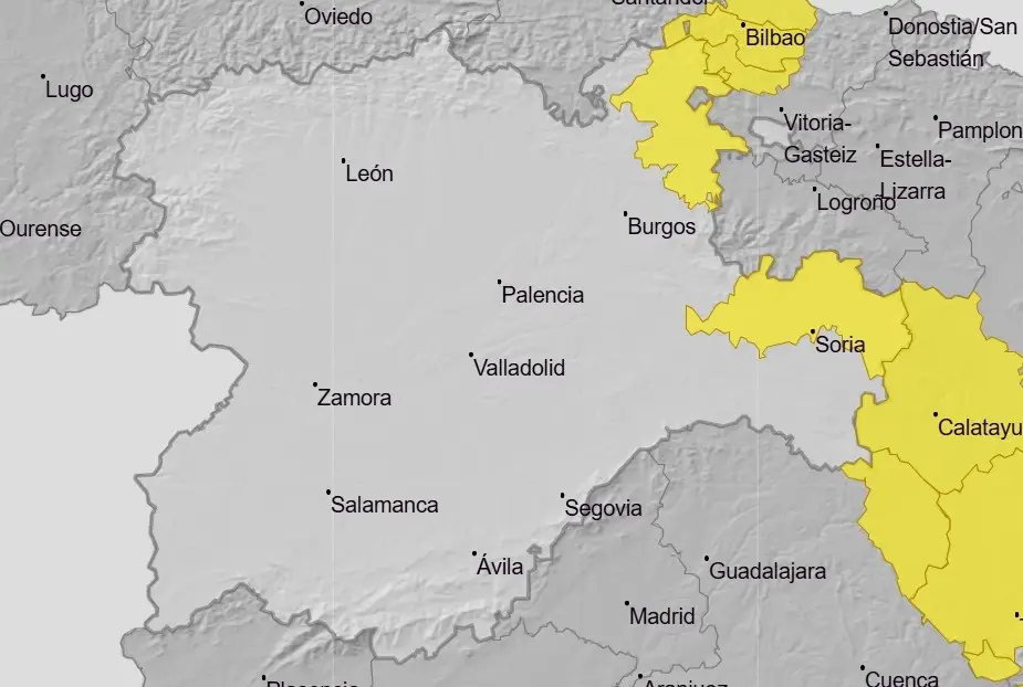 Lluvias y tormentas en España