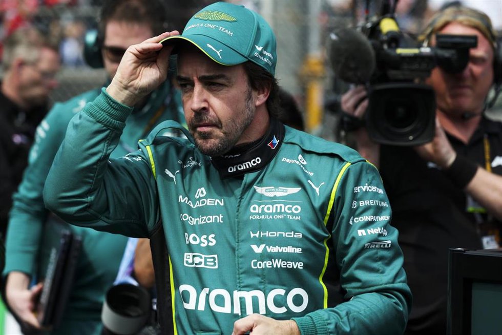 Archivo - Fernando Alonso, piloto de Aston Martin.