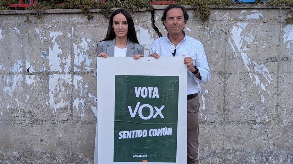 Benito Morillo en el acto de inicio de campaña