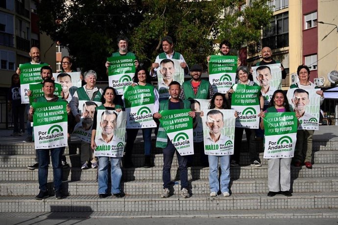 Acto de inicio de campaña de Por Andalucía en Huelva.
