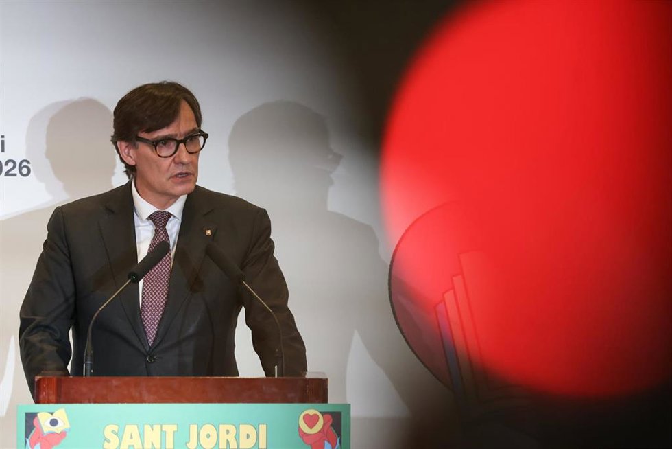 El presidente de la Generalitat de Catalunya, Salvador Illa