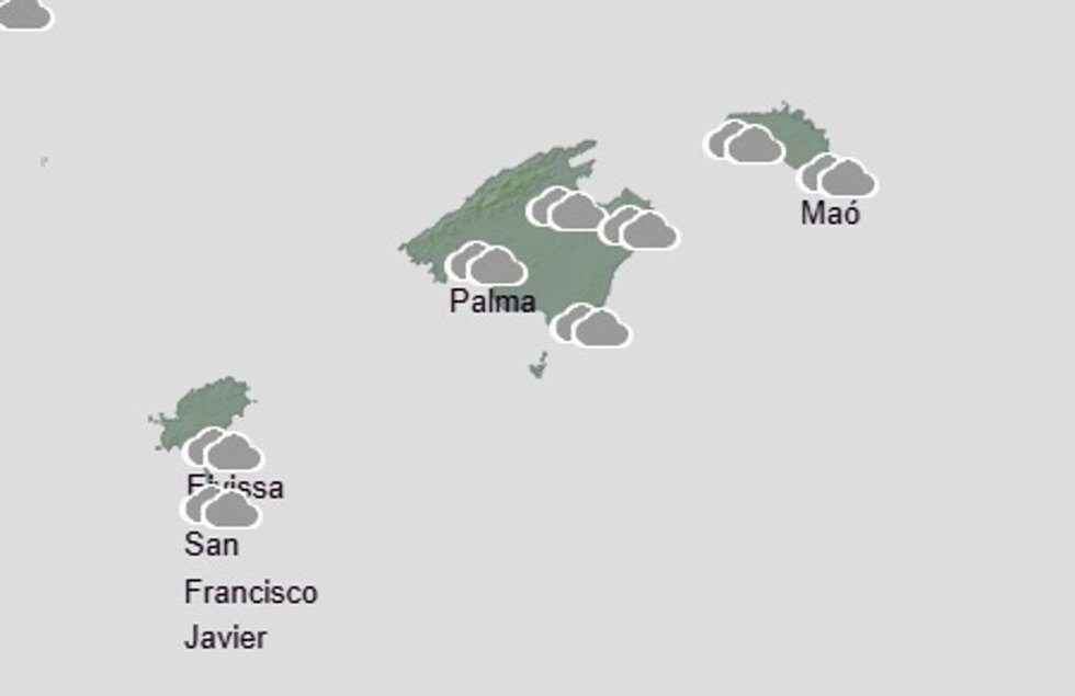 El tiempo hoy, viernes 1 de mayo, en Baleares.