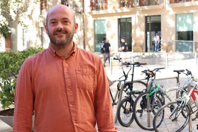Archivo - El regidor de MÉS per Palma, Miquel Àngel Contreras.