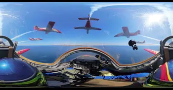 La Comunidad desarrolla una app inmersiva de realidad virtual que permite experimentar un vuelo con la Patrulla Águila