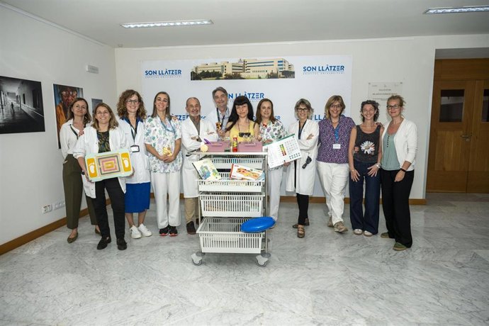 Son Llàtzer incorpora un carro de regulación sensorial que ayuda a reducir la ansiedad y mejora la estancia hospitalaria.