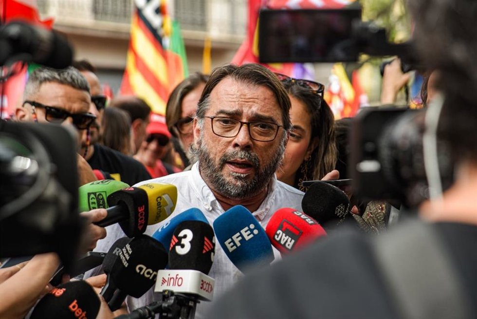 El secretario general de UGT de Catalunya, Camil Ros