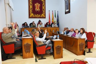 Pleno del Ayuntamiento de Baza.