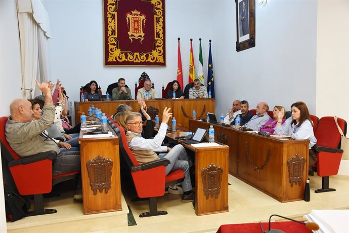 Pleno del Ayuntamiento de Baza.