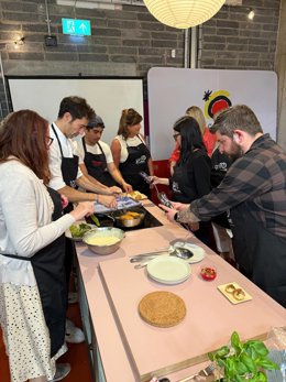 La acción se materializó en un evento celebrado en el espacio 'Picado Mexican Pantry The Loom', en Dublín, al que asistieron medios de comunicación y creadores de contenido irlandeses