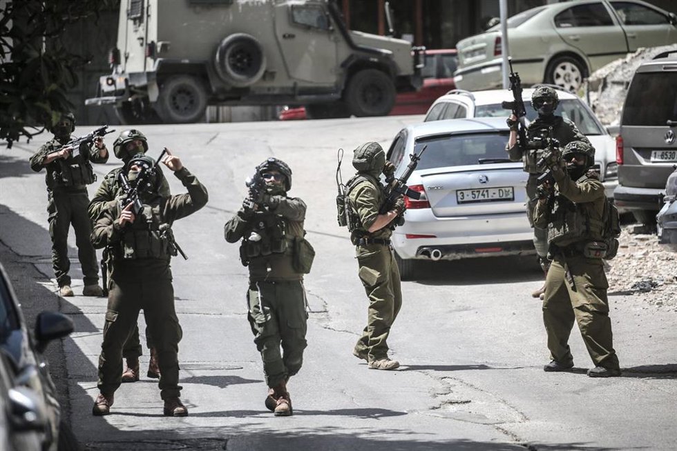 Imagen de archivo de militares israelíes en Cisjordania 