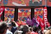 Foto: Cerca de 3.000 personas salen a la calle en Madrid este 1 de Mayo para exigir mejores salarios, vivienda y democracia