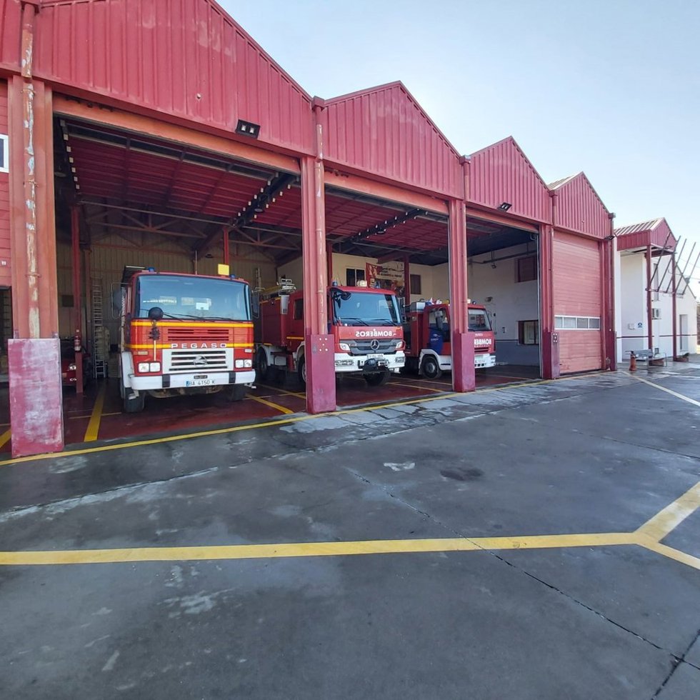Archivo - Parque de bomberos de Zafra