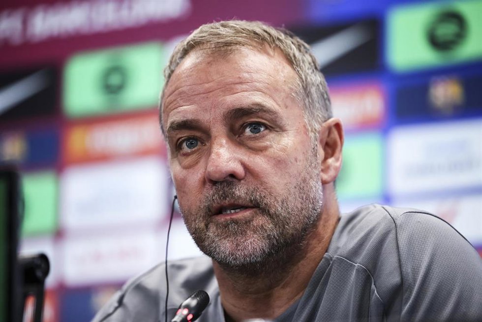 Hansi Flick, entrenador del FC Barcelona