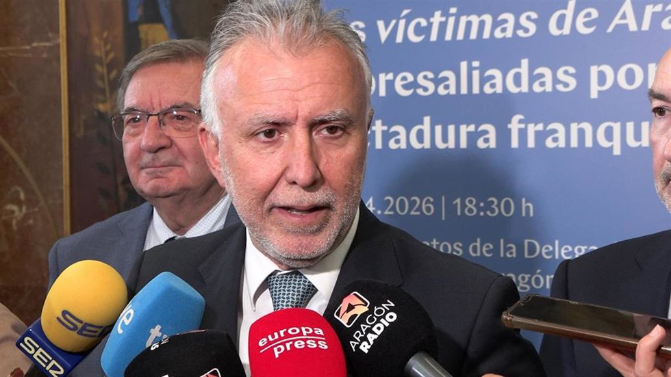 El ministro de Política Territorial y Memoria Democrática, Ángel Víctor Torres.