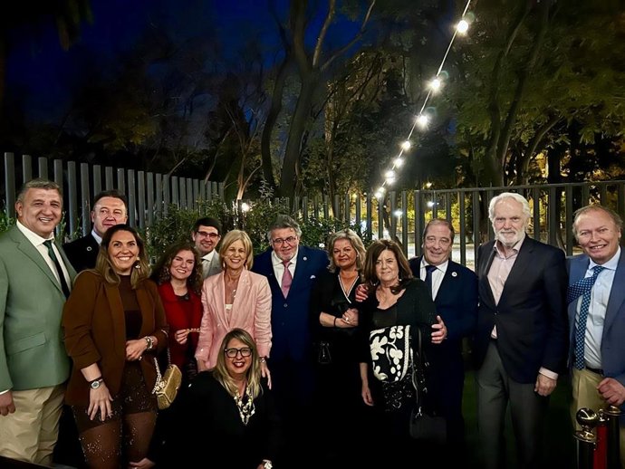 La alcaldesa de Jerez (Cádiz), María José García Pelayo, en la Gala del 25 aniversario de la Asociación Cultural Pro Reyes Magos 'Raíces'.