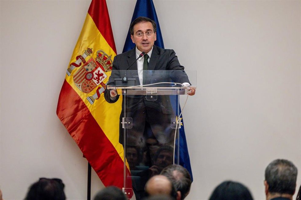 El ministro de Asuntos Exteriores, Unión Europea y Cooperación, José Manuel Albares