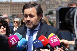 El presidente del PP, Paco Núñez, en la Romería del Valle.