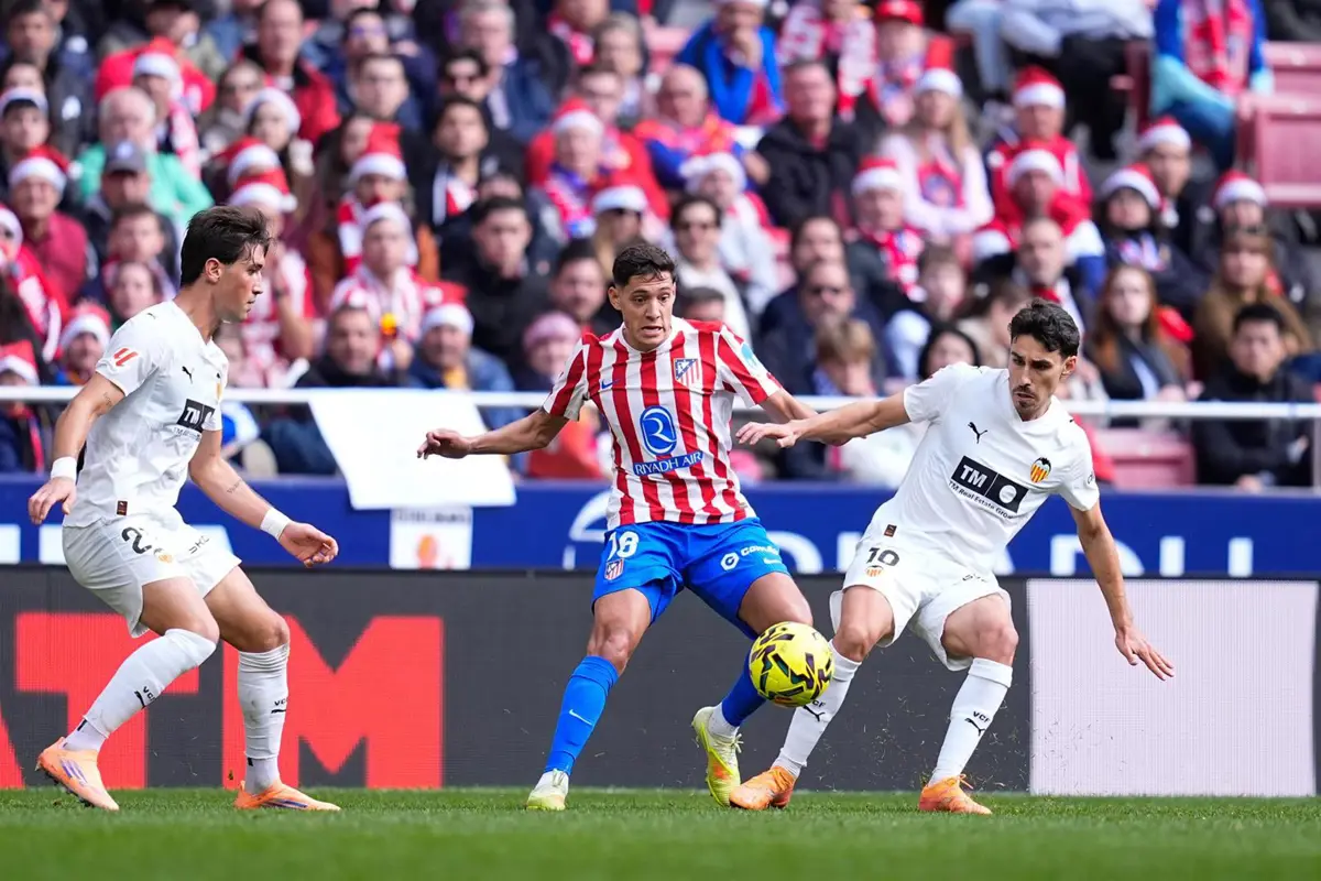 Nahuel Molina del Atlético de Madrid