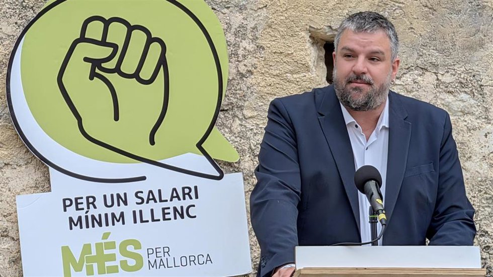 El coordinador de MÉS, Lluís Apesteguia.