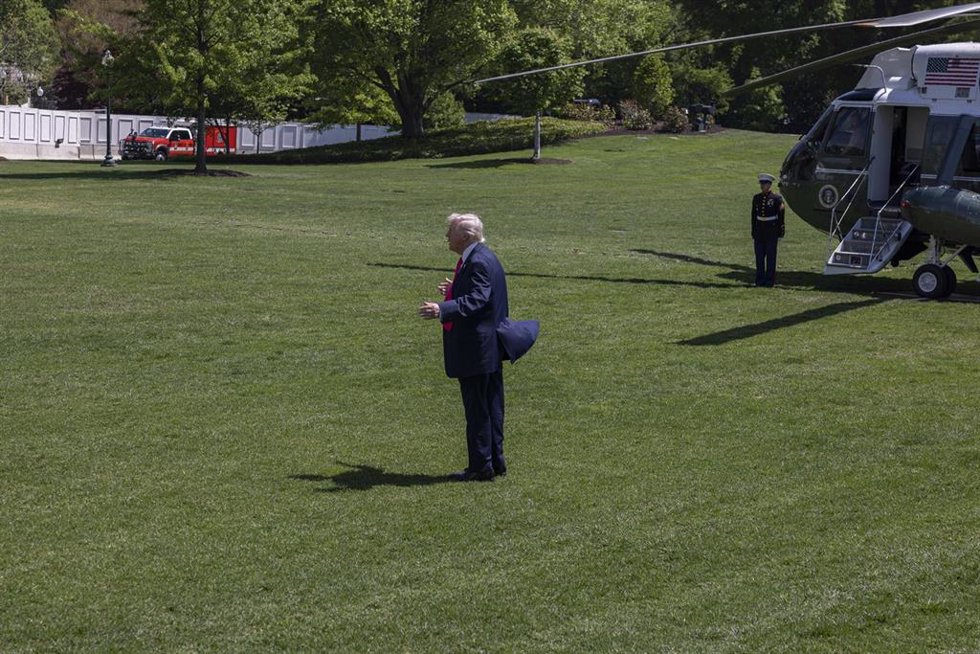 El presidente de Estados Unidos, Donald Trump